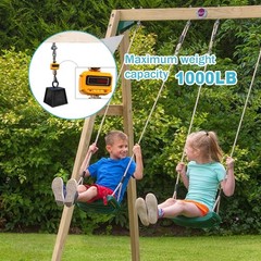 Heavy Duty Swing Hanger 180° with Stainless Steel Swing Hook 800LBS Capacity …