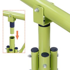 360 Degree Rotation Outdoor Kids Seesaw Teeter Totter Swing Playground Play Set