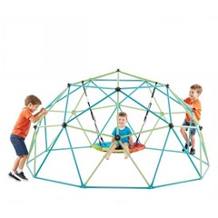 VEVOR Climbing Dome 10FT Geometric Climber Saucer Swing 1000LBS Kids