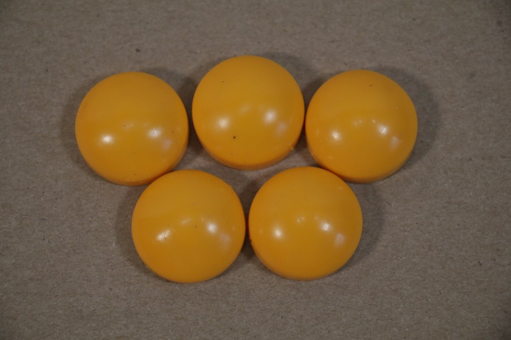 5x Space Dome Climber M8 Replacement Rubber Nut Cover – yellow