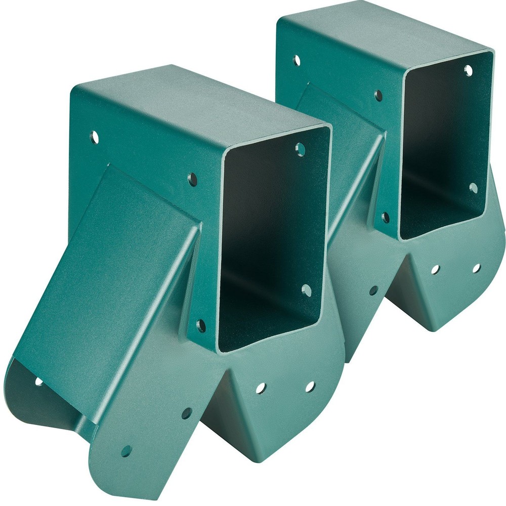 Rugged A-Frame Swing Connectors Carbon Steel 4×4 Posts 4×6 Crossbeams