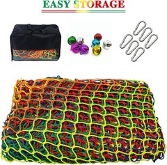 Kids Climbing Net – 6.5′ x 9.8′ Playground Safety Net with Carabiners