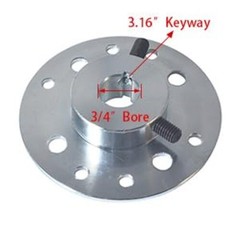 Sprocket Hub Adapter with Hardware Kit for Predator 3/4″ Bore 3/16″ Keyway 1