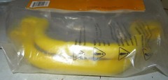 2 pc 9 inch Plastic Playground Safety Handles Climbing Frame Grab Bars Yellow