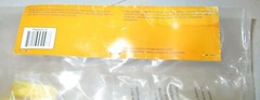 2 pc 9 inch Plastic Playground Safety Handles Climbing Frame Grab Bars Yellow