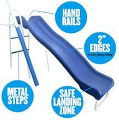 5-User Swing Set with Slide – Durable Backyard Playground