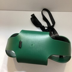 Toddler Swing Seat High Back Green Bucket Seat 3 Point Seat Belt For Safety