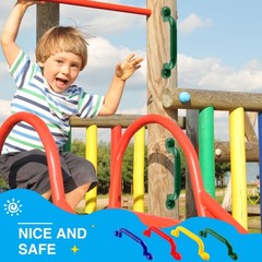 6 Pcs Kids Swingset Handle Plastic Playground Safety Handles Outdoor Playset …
