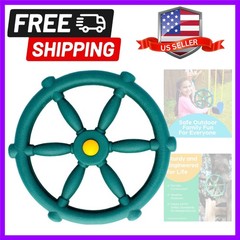 Playground Accessories – Pirate Ship Wheel for Kids Outdoor Playhouse, Treeho…
