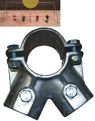 Pipe Swing Set frame Hanger 2 3/8″ Pipe Swing Frame Center Playground Hardware 1