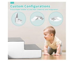 Foam Climbing Blocks for Toddler: 4 Piece Climbing Toys Gym Activities Kid