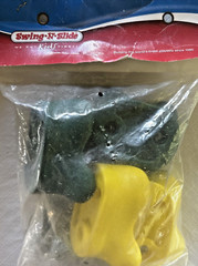 Climbing Rocks Green Yellow Swing N Slide LA 7514 New Kid’s First – Rock Wall