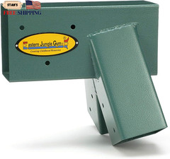 Easy 1-2-3 A-Frame 2 Brackets for Swing Set with All Mounting Hardware Green….