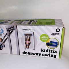 Playzone-fit Kidtrix Doorway Swing Kit for Kids Weight Limit 150 lbs Ages 3+