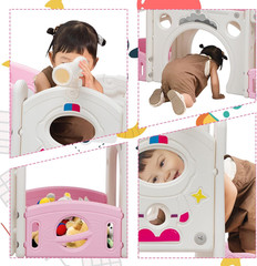 9-in-1 Toddler Slide & Climber Playset for Indoor/Outdoor Fun Ages 1-4