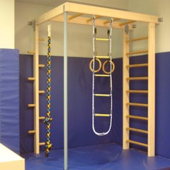 5.9 ft Nylon Climbing Rope Ladder for Kids or Adult Playground Hanging Ladder