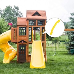 Playground Swingset Attachment Pirate Ship Wheel Toy Telescope Telephone for Kid