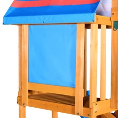 Wooden Outdoor Swing Set 3 in 1 Swing Set outdoor Children’s Playset with Slide