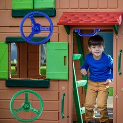 6 Pcs Playground Accessories Swingset Steering Wheel Plastic Priate Ship Stee…