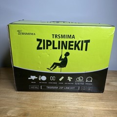TT TRSMIMA 100 ft /120 ft /150 ft/180ft Zip Line Kit for Kids | Open Box