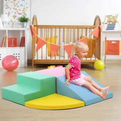 Foam Climbing Blocks for Toddlers and Preschoolers – Soft Climbing Indoor Set
