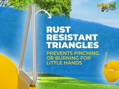 SWING SET STUFF HIGHBACK FULL BUCKET SEAT YELLOW playground fort accessory 0001