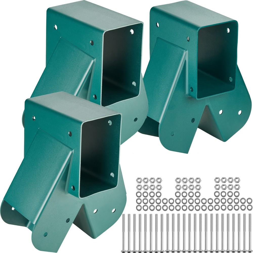 VEVOR 1-2-3 A-Frame 3 Brackets for Swing with All Mounting Hardware, Green