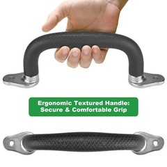 Black Playground Safety Handles, Non-Slip Kids Playground Grab Handles, Durab…
