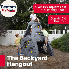 Skyward Summit for Kids, Climbing Wall Playset for Toddlers, Ages 4 –8 Years Old