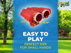 SWING SET STUFF BINOCULARS RED fort playground kid wooden outdoor accessory 0132
