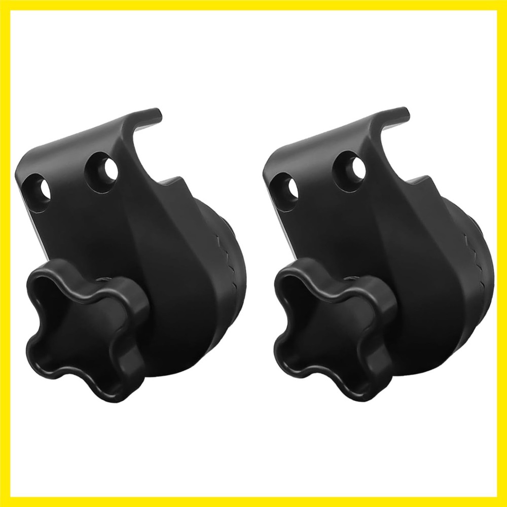 2 Pcs Garden Swing Plastic Fittings – Porch Patio Swing Frame Parts to Attach…