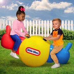 Durable Inflatable Seesaw Toy Two Kids Ages 4-8 Indoor Outdoor Activity New