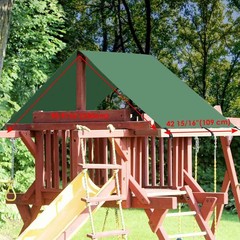 43″x90″ Swing Set Replacement Tarp UV Protection Playground Roof Playset