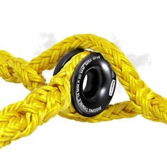 Pelican Rope 1/2″ – 6 FT – Adjustable Rigging Block Sling with Aluminum Rings…