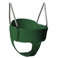 Gorilla Playsets Green Full Bucket Toddler Swing For Ages 2 To 4 Years