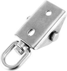 4 Pack Heavy Duty Swing Hangers Set, 1000 Lbs Capacity 360°Rotate Stainless Stee