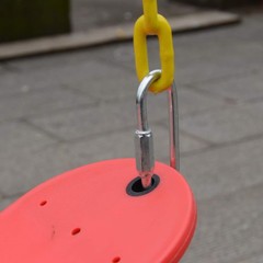 Swing Chains (2) Fully Plastic Coated with 4 Free Quick Links Anti-Rust Iron …