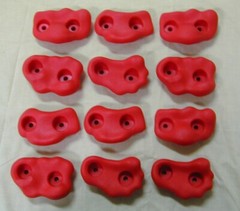 12 pc climbing rock kit,swing set rocks,play set climbing holds,playground rocks
