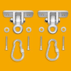 Durable Indoor/Outdoor Swing Set Hangers – Supports Up to 300 lbs, Easy Assemble