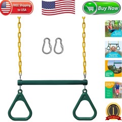 Outdoor Playground Trapeze Swing Set Attachment – Easy Setup & Safe Play