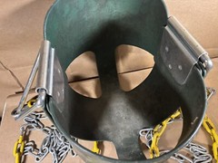 High Back Full Bucket Toddler Swing with Heavy Duty Chains Included 2-5 Yrs Old