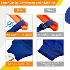 FUNLIO 2 in 1 Swing Set for Toddler & Baby Jumper, Heavy Duty Kids Swing & Bounc