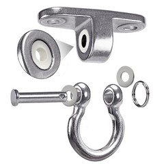 Permanent Antirust Stainless Steel Slient Bearing Swing Hanger,Heavy Duty 180…
