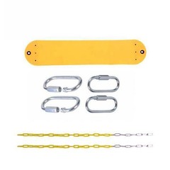 2PACK Heavy Duty Swing Seat Swing Set Accessories Replacement with Coated Chain