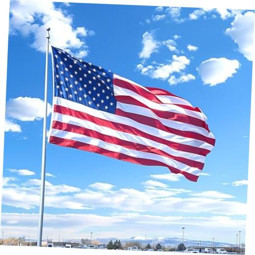 Sturdy American Flag 3×5 FT Outdoor, Heavy Duty 210D Nylon Longest 3x5FT
