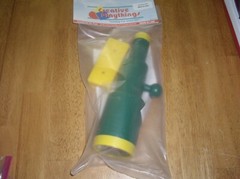 New Creative Playthings Telescope for Swing Sets green Yellow Plastic
