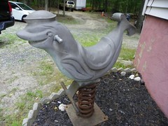 Vintage GAMETIME INC SHARK Playground SPRING Ride PICK UP ONLY NJ Ready to Paint