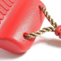 New! Faruxue Plastic Swing Seat Set for Kids , Garden Non-Slip Swing Board with
