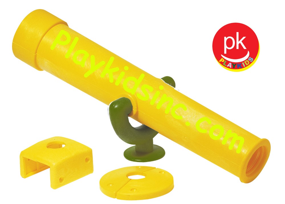 Swing Set Play Jungle Gym Backyard Playground Spy Periscope Telescope TLR Yellow