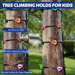 120FT Zip Lines for Backyard: Up To 400LBS Outdoor Adventure Kit for Kids